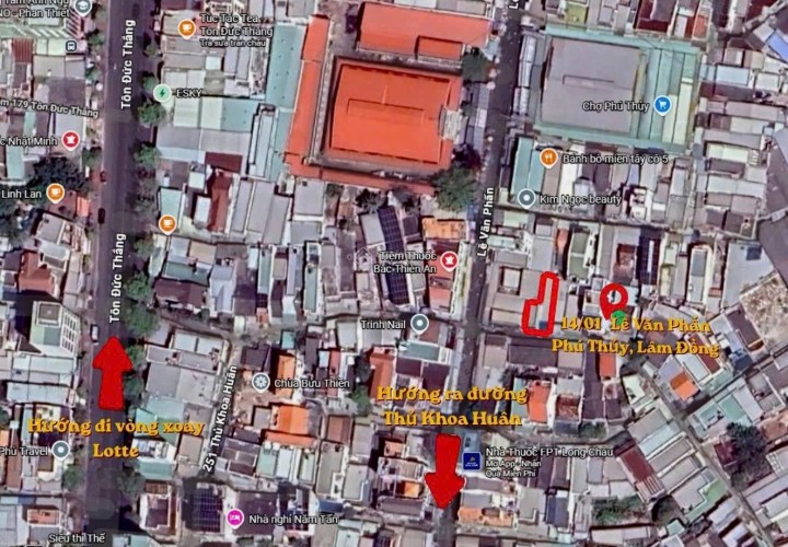 HOT HOT – CHÍNH CHỦ CẦN BÁN NHÀ TẠI Đường Lê Văn Phấn, phường Phú Thủy, TP. Phan Thiết, Bình Thuận