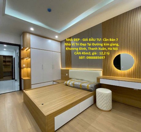 NHÀ ĐẸP - GIÁ ĐẦU TƯ- Cần Bán 7 Nhà Vị Trí Đẹp Tại Đường kim giang, Khương Đình, Thanh Xuân, Hà Nội