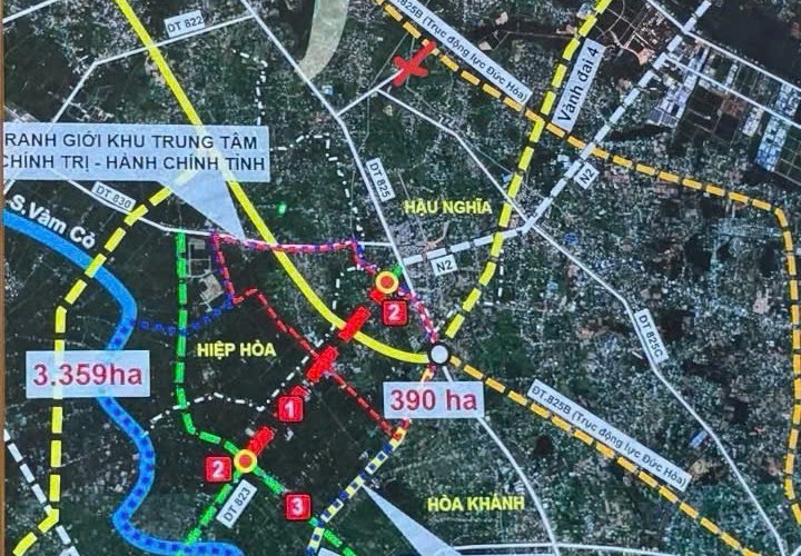 HOT –CẦN BÁN ĐẤT LÔ GÓC 2 Mặt tiền Đ.Bàu Công, Ấp Lập Điền, Tân Mỹ, Đức Hòa, Long An(Tây Ninh Mới)