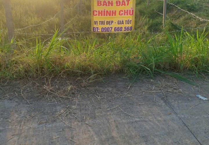 HOT HOT – CHÍNH CHỦ CẦN BÁN ĐẤT VỊ TRÍ ĐẸP  TẠI Xã Mỹ Thạnh Đông, Đức Huệ, Long An