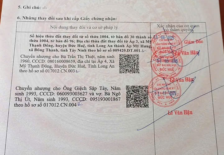 HOT HOT – CHÍNH CHỦ CẦN BÁN ĐẤT VỊ TRÍ ĐẸP  TẠI Xã Mỹ Thạnh Đông, Đức Huệ, Long An