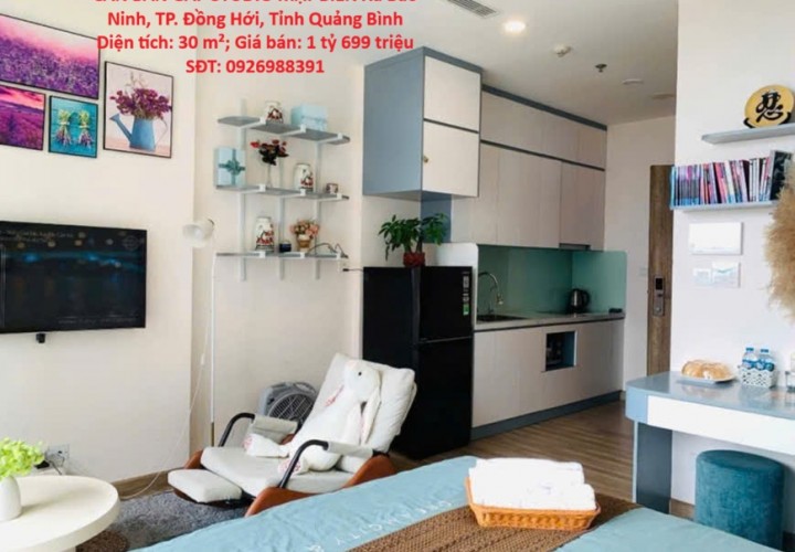 ĐÓN ĐẦU SÓNG DU LỊCH – CẦN BÁN GẤP STUDIO MẶT BIỂN Xã Bảo Ninh, TP. Đồng Hới, Tỉnh Quảng Bình