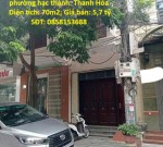 ĐẦU TƯ SINH LỜI – CHÍNH CHỦ CẦN BÁN NHÀ Tại Phường Đông Hương, TP Thanh Hóa, tỉnh Thanh Hóa