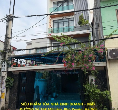SIÊU PHẨM TÒA NHÀ KINH DOANH – MẶT ĐƯỜNG MỸ LÂM, Phú Xuyên, TP Hà Nội