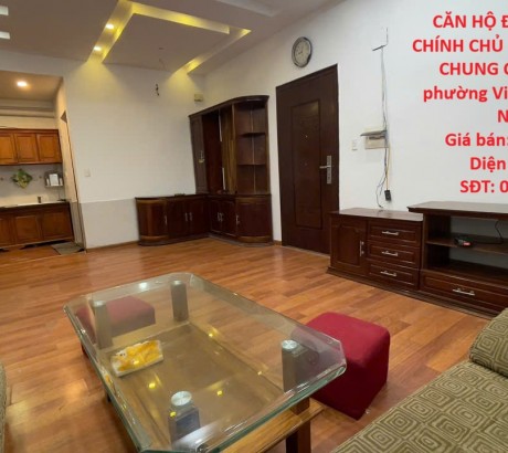 CĂN HỘ ĐẸP – GIÁ TỐT –CHÍNH CHỦ CẦN BÁN CĂN HỘ CHUNG CƯ TRÀNG AN, phường Vinh Tân, TP. Vinh, Nghệ An
