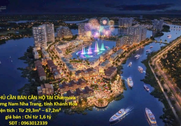 CĂN HỘ ĐẸP – GIÁ TỐT – CHÍNH CHỦ CẦN BÁN CĂN HỘ TẠI Charmora City, phường Nam Nha Trang, tỉnh Khánh Hòa