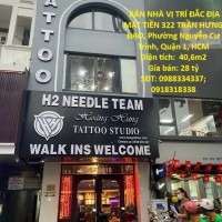 HOT – CHÍNH CHỦ BÁN NHÀ VỊ TRÍ ĐẮC ĐỊA MẶT TIỀN 322 TRẦN HƯNG ĐẠO, Phường Nguyễn Cư Trinh, Quận 1, HCM