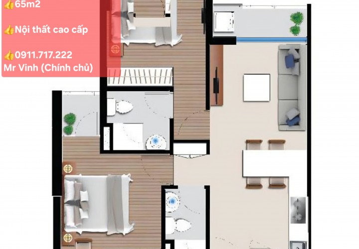 HOT HOT – CHÍNH CHỦ CẦN BÁN CĂN HỘ  WESTERN CAPITAL ĐẸP - GIÁ TỐT PHƯỜNG 10 QUẬN 6, Hồ Chí Minh