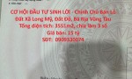 CƠ HỘI ĐẦU TƯ SINH LỜI - Chính Chủ Bán Lô Đất Xã Long Mỹ, Đất Đỏ, Bà Rịa Vũng Tàu