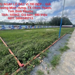 SỞ HỮU NGAY LÔ ĐẤT VỊ TRÍ ĐẸP -  GIÁ TỐT Phường Minh Hưng, TX Chơn Thành, Tỉnh Bình Phước