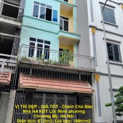 VỊ TRÍ ĐẸP - GIÁ TỐT - Chính Chủ Bán Nhà lk4 KĐT Lộc Ninh phường Chương Mỹ, Hà Nội