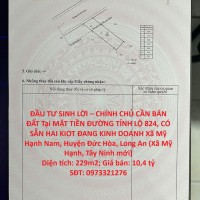 ĐẦU TƯ SINH LỜI – CHÍNH CHỦ CẦN BÁN ĐẤT Tại Xã Mỹ Hạnh Nam, Huyện Đức Hòa, Long An
