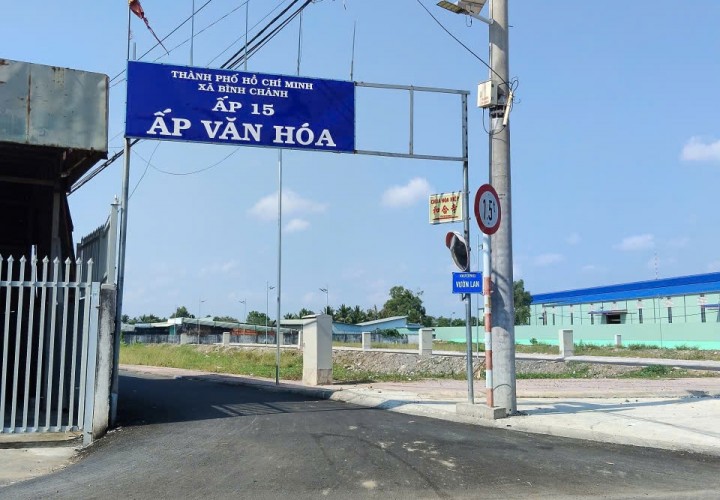ĐẤT ĐẸP–GIÁ TỐT–CHÍNH CHỦ CẦN BÁN LÔ ĐẤT TẠI Ấp 15, xã Bình Chánh, huyện Bình Chánh TP.HCM