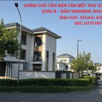 CHÍNH CHỦ CẦN BÁN CĂN BIỆT THỰ SONG LẬP CĂN GÓC ĐẸP NHẤT ZONE 8 – ĐẢO SWANBAY, NHƠN TRẠCH, Đồng Nai