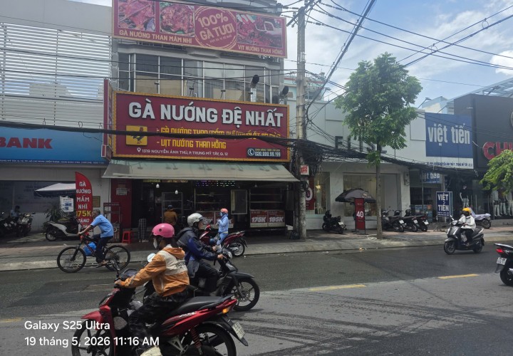 QUỸ ĐẤT HIẾM -BÁN ĐẤT 488M² THỔ CƯ – MẶT TIỀN KÉP NGUYỄN ẢNH THỦ, P.Trung Mỹ Tây, Q.12, TP.HCM