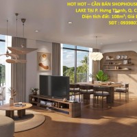 HOT HOT – CẦN BÁN SHOPHOUSE NAM LONG II CENTRAL LAKE TẠI P. Hưng Thạnh, Q. Cái Răng, TP. Cần Thơ