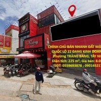 CHÍNH CHỦ BÁN NHANH ĐẤT MẶT TIỀN QUỐC LỘ 22 ĐANG KINH DOANH – Phường TRẢNG BÀNG, TÂY NINH