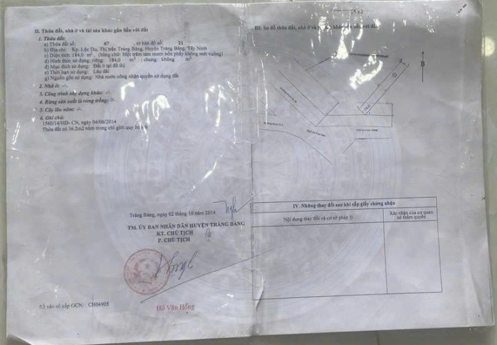 CHÍNH CHỦ BÁN NHANH ĐẤT MẶT TIỀN QUỐC LỘ 22 ĐANG KINH DOANH – Phường TRẢNG BÀNG, TÂY NINH
