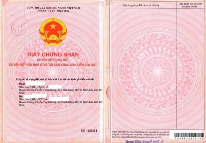 ĐẤT CHÍNH CHỦ - SIÊU ĐẸP 3 MẶT TIỀN Tại Xã Thạnh Bình, Tân Biên, Tây Ninh