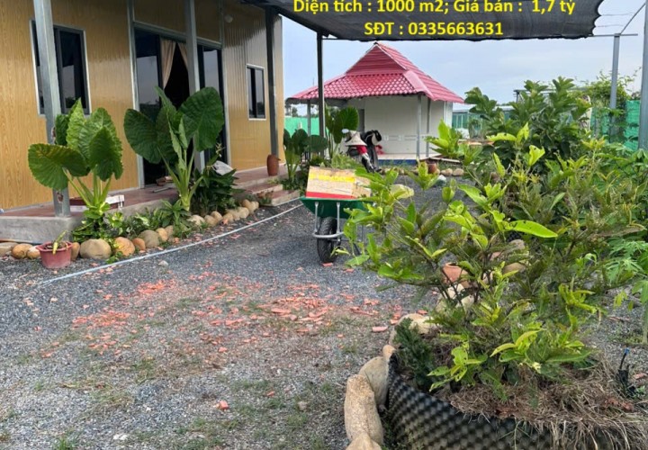 ĐẤT ĐẸP - GIÁ TỐT - Cần Bán Lô Đất Vườn Tại Đường ĐT. 823, Xã Bình Hòa Bắc, Huyện Đức Huệ, Long An.