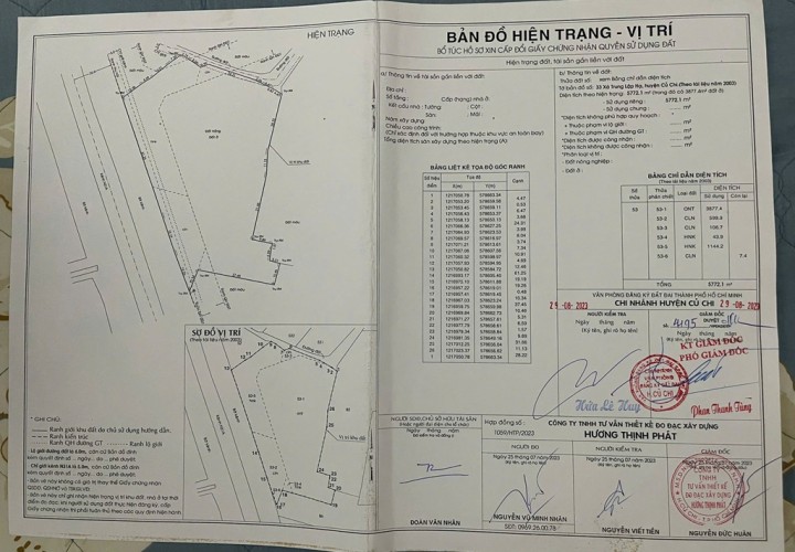 ĐẦU TƯ SINH LỜI – CHÍNH CHỦ CẦN BÁN 5.700M² ĐẤT 2 MẶT ĐƯỜNG, X. Trung Lập Hạ, H. Củ Chi, TP. HCM