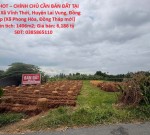 HOT HOT – CHÍNH CHỦ CẦN BÁN ĐẤT TẠI  Xã Vĩnh Thới, Huyện Lai Vung, Đồng Tháp