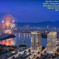 CĂN GÓC S-LIGHT TOWER – 2PN – 76M² – GIÁ 3,942TỶ – Đường 29 Tháng 3, P.Hòa Xuân, Q.Cẩm Lệ, TP.Đà Nẵng