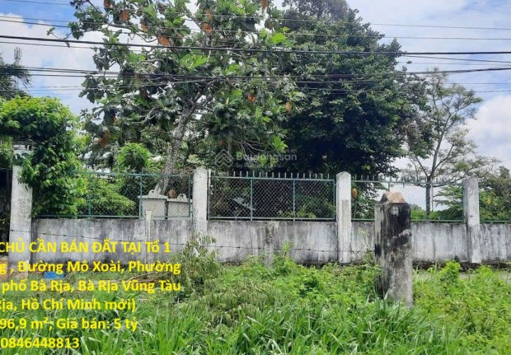 HOT HOT – CHÍNH CHỦ CẦN BÁN ĐẤT TẠI Phường Phước Hưng, Thành phố Bà Rịa, Bà Rịa Vũng Tàu