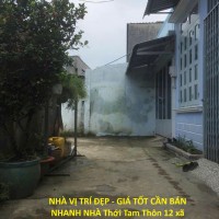 NHÀ VỊ TRÍ ĐẸP - GIÁ TỐT CẦN BÁN NHANH NHÀ Thới Tam Thôn 12 xã Đông Thạnh, TpHCM (Hóc Môn cũ)