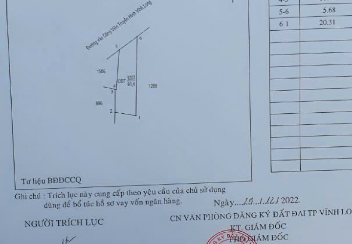 Chính Chủ Cần Bán Nhanh 2 Lô Đất Liền Kề, Mặt Tiền Vòng Xoay Công Viên Đài Truyền Hình Vĩnh Long.