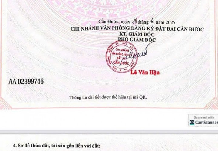 ĐẦU TƯ SINH LỜI - Chính Chủ Bán Trọn 3 thửa đất thuộc xã Tân Ân, Cần Đước, Long An