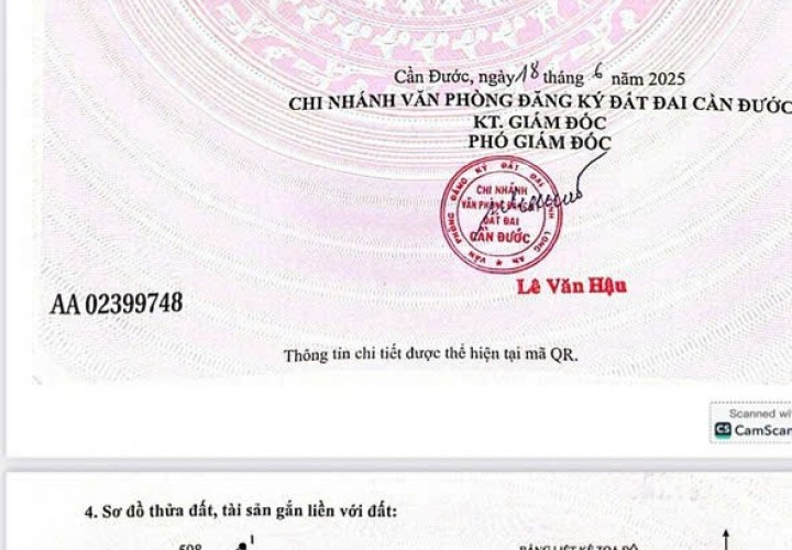 ĐẦU TƯ SINH LỜI - Chính Chủ Bán Trọn 3 thửa đất thuộc xã Tân Ân, Cần Đước, Long An