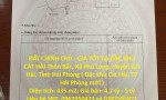 ĐẤT CHÍNH CHỦ - GIÁ TỐT Tại ĐẶC KHU CÁT HẢI Thôn Bắc, Xã Phù Long, Huyện Cát Hải, Tỉnh Hải Phòng