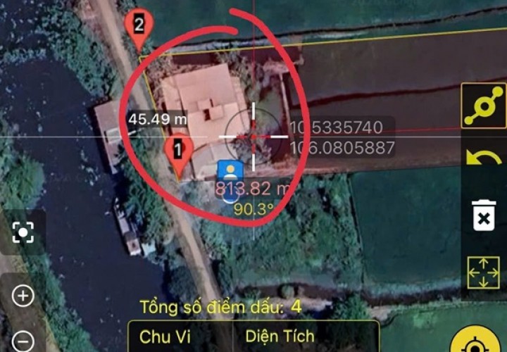 HOT ĐẦU TƯ SINH LỜI – CHÍNH CHỦ CẦN BÁN ĐẤT Tại Xã Tân Hòa, Huyện Tân Thạnh, Long An