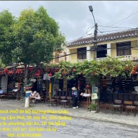 CẦN BÁN NHÀ PHỐ ĐI BỘ PHAN CHÂU TRINH – 147M² – MT 8M – 3PN – P.CẨM PHÔ, TP.HỘI AN, Quảng Nam