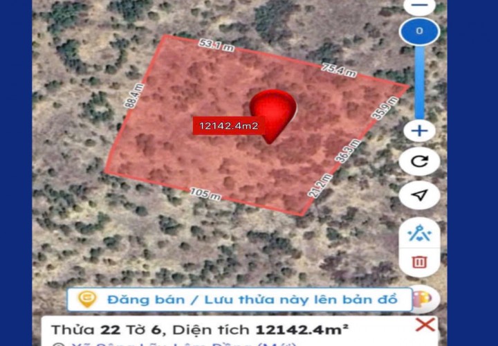 HOT HOT - CẦN BÁN LÔ ĐẤT VỊ TRÍ ĐẸP TẠI  Quốc Lộ 1A , Xã Sông Lũy, Huyện Bắc Bình, Bình Thuận