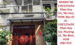 NHÀ ĐẸP – GIÁ TỐT  – CHÍNH CHỦ CẦN BÁN NHANH TẠI 118/127a/61 Phan Huy Ích, Tân Sơn, HCM