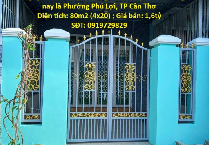 NHÀ ĐẸP – GIÁ TỐT  – CHÍNH CHỦ CẦN BÁN NHÀ hẻm 48 Nguyễn Văn Linh, Phường 2, Thành phố Sóc Trăng