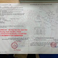 BÁN NHÀ CHÍNH CHỦ -  80D Phan Văn Hớn, Xuân Thới Thượng, Huyện Hóc Môn, TPHCM