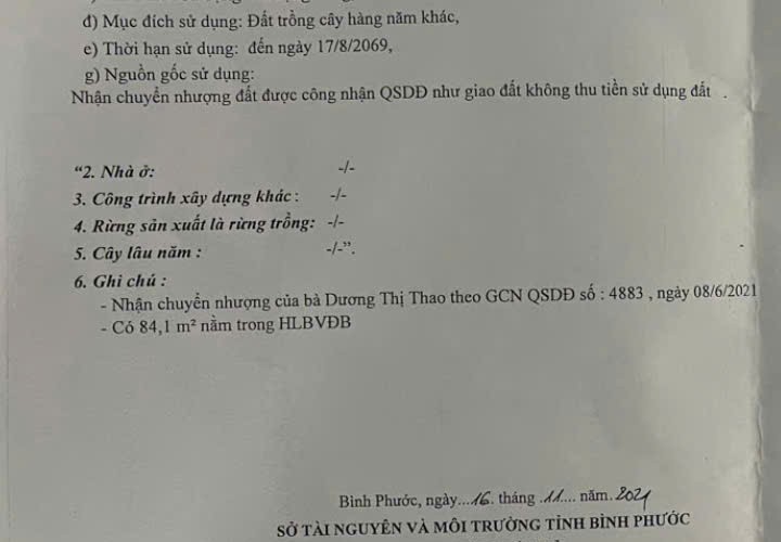 GIÁ TỐT -  CHÍNH CHỦ Cần Bán Nhanh Lô Đất Vị Trí Tại Huyện Đồng Phú, Tỉnh Bình Phước