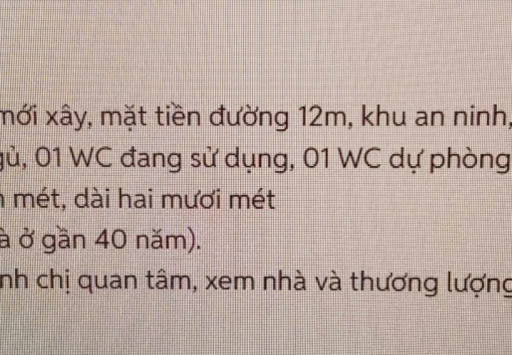 NHÀ ĐẸP – GIÁ TỐT  – CHÍNH CHỦ CẦN BÁN NHÀ MỚI XÂY TẠI Phường Phú Thuận, Quận 7, TP.HCM