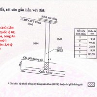 ĐẦU TƯ SINH LỜI – CHÍNH CHỦ CẦN BÁN ĐẤT MẶT TIỀN QL 62 TẠI Xã Tân Tây, Huyện Thạnh Hóa, Long An