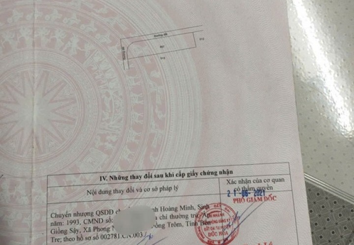 ĐẤT ĐẸP- GIÁ TỐT BÁN NHANH LÔ ĐẤT ĐẦU TƯ LÀ SINH LỜI CÓ SẴN NHÀ CẤP 4 TẠI huyện Đức Hòa tỉnh Long An