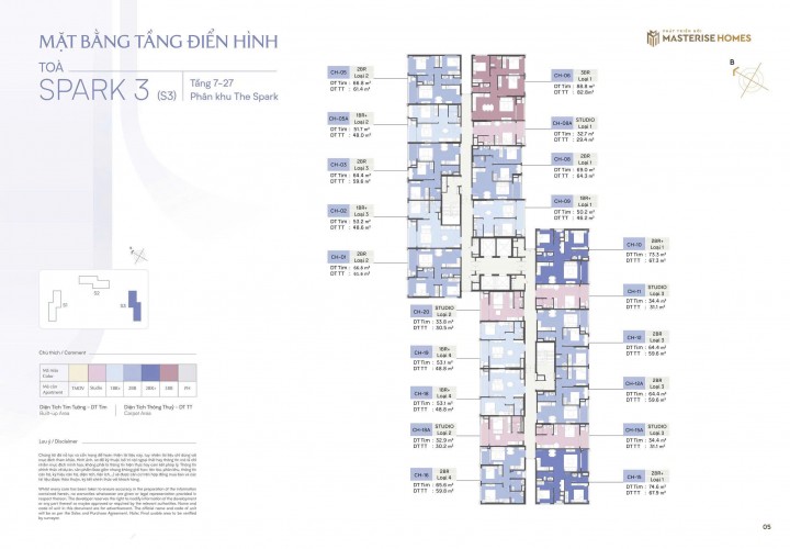 SIÊU PHẨM 2 PN Masteri Era Landmark tòa Spark 3 Văn Giang Hưng Yên 64,3m2 Chỉ 4,3 tỷ có thương lượng
