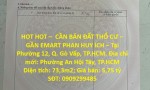 HOT HOT –  CẦN BÁN ĐẤT THỔ CƯ – GẦN EMART PHAN HUY ÍCH – Tại Phường 12, Q. Gò Vấp, TP.HCM