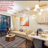 CĂN HỘ FULL TIỆN ÍCH- GIÁ TỐT CHÍNH CHỦ Bán gấp CC Rose Residence tại Quận Lê Chân, Hải Phòng
