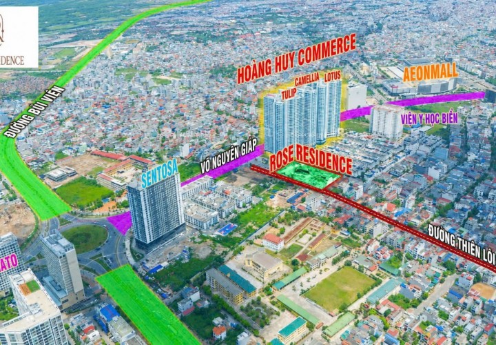 CĂN HỘ FULL TIỆN ÍCH- GIÁ TỐT CHÍNH CHỦ Bán gấp CC Rose Residence tại  Quận Lê Chân, Hải Phòng
