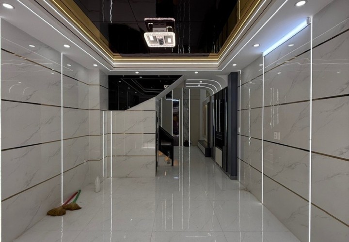 CHÍNH CHỦ BÁN NHÀ ĐẸP 48M2 - 4 TẦNG- HẺM 6M THÔNG SÁT CHỢ Tại P.BÌNH HƯNG HOÀ B, BÌNH TÂN,HCM