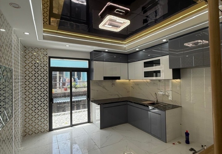 CHÍNH CHỦ BÁN NHÀ ĐẸP 48M2 - 4 TẦNG- HẺM 6M THÔNG SÁT CHỢ Tại P.BÌNH HƯNG HOÀ B, BÌNH TÂN,HCM