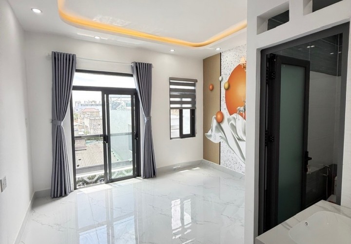CHÍNH CHỦ BÁN NHÀ ĐẸP 48M2 - 4 TẦNG- HẺM 6M THÔNG SÁT CHỢ Tại P.BÌNH HƯNG HOÀ B, BÌNH TÂN,HCM